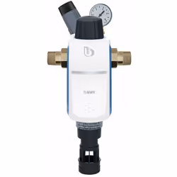 La station d'eau domestique compacte est fonctionnelle et équipée de la technologie éprouvée du lavage à contre-courant bipha ...