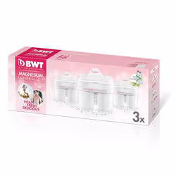 BWT 3 cartouches longlife Mg+, 3 pièce(s), BWT, Cartouche de filtre à eau