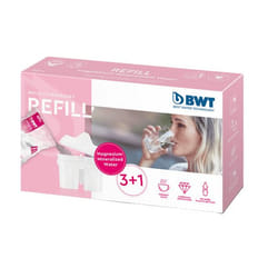 BWT 814544 Filtre pompée à eau manuelle Rose, Blanc