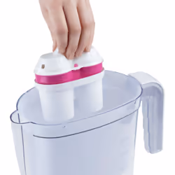 BWT 815485-A filtre à eau Filtre à eau pour carafe 2,6 L Transparent, Blanc - Vue supplémentaire 5