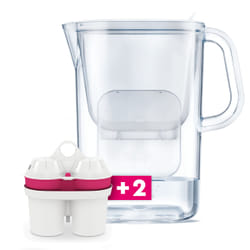 BWT 125252023 fourniture de filtre à eau Carafe de filtrage d’eau 2 pièce(s)