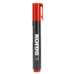 Kores M20937 marqueur indélébile Pointe ogive Rouge 1 pièce(s)