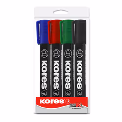 Kores M20943, Noir, Bleu, Vert, Rouge, Noir, Bleu, Vert, Rouge, 4 pièce(s)