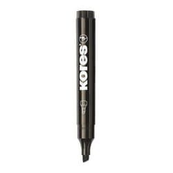 Kores M20950 marqueur indélébile Pointe biseautée Noir 1 pièce(s)