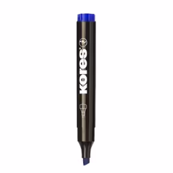 Kores M20953, Bleu, Pointe biseautée, Noir, Bleu, Blanc, 3 mm, 5 mm, 1 pièce(s)