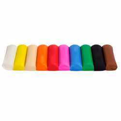 Kores 34010 composant pour poterie et modelage Pâte à modeler 200 g Couleurs assorties 10 pièce(s)