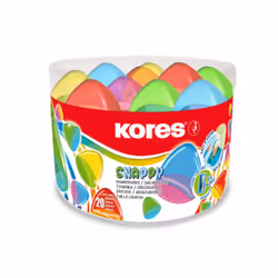 Kores SP35814, Taille crayon manuel, Couleurs assorties, 1,1 cm, 8 mm