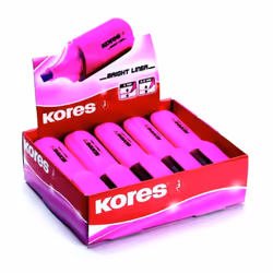 Kores TM36102, 10 pièce(s), Rose, Rose, Plastique