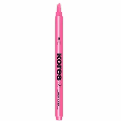 Kores TM36202, 12 pièce(s), Rose, Pointe biseautée, Rose, Rond