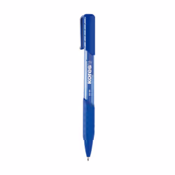 Kores 37611, Clip, Stylo à bille rétractable avec clip, Rechargeable, Bleu, 12 pièce(s), Moyen