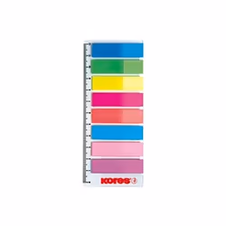 Kores 45120, Onglet avec index vierge