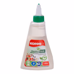 Kores 75205, Gel, Flacon de colle, 125 ml, mousse, Carton, Tissu, Papier, Bois, 8 pièce(s), Présentoir d'affichage