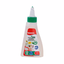 Kores 75206, Gel, Flacon de colle, 60 ml, Carton, Tissu, Papier, Bois, 12 pièce(s), Présentoir d'affichage