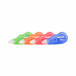Kores 84121 film/bande correcteur 5 m Couleurs assorties 2 pièce(s)