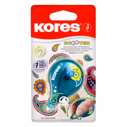 Kores 84931, Couleurs assorties, 8 m, 4,2 mm, Blister, 1 pièce(s)