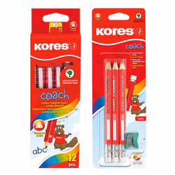 Kores 92533 crayon graphite HB 3 pièce(s)