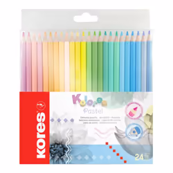 Kores Kolores Pastel, Multicolore, 24 pièce(s)