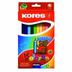 Kores Jumbo, Multicolore, 12 pièce(s)