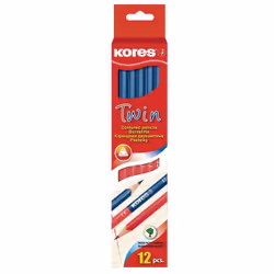 Kores Twin, Bleu, Rouge, 12 pièce(s)