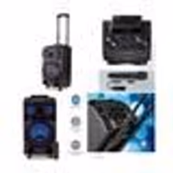 Enceinte Portable - JBL - 120W - Bluetooth - Karaoke - LED RGB - Télécommande