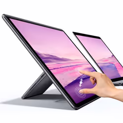 Moniteur portable tactile Full HD 156 P 1080 pouces support rotatif réglable intégré 100 % sRGB avec interface HDMI Type C OT ...