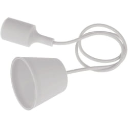 Century - douille suspension fantasy silicone E27 blanc -FTBI150