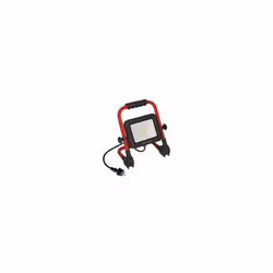 70w 4000°K naturel 5990 lm 340x190x370h. 220 Projecteur LED portable 240 V/AC avec câble de 1,5 m et prise Schuko corps en al ...