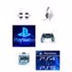Pack Manette et Casque - PLAYSTATION - Manette Bluetooth BLEU CAMOUFLAGE - Filaire - Compatible PS4/PS5/XBOX