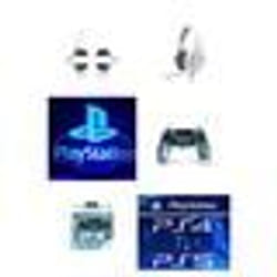 Pack Manette et Casque - PLAYSTATION - Manette Bluetooth BLEU CAMOUFLAGE - Filaire - Compatible PS4/PS5/XBOX