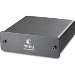 Pré-amplificateur phono - PRO-JECT - Phono Box Mk2 - Ampli classique - Gris foncé - Connecteurs plaqués or