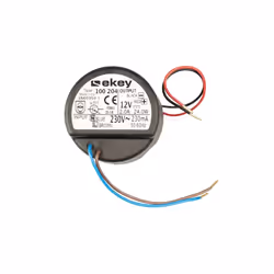 ekey NT UP 230 VAC/12 VDC/2 A, Alimentation électrique, Noir, -5 - 50 °C, 54 mm, 54 mm