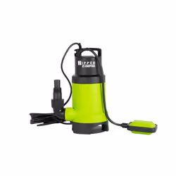 Zipper ZI-DWP900, 900 W, Secteur, 14000 l/h, Noir, Vert, Vert clair