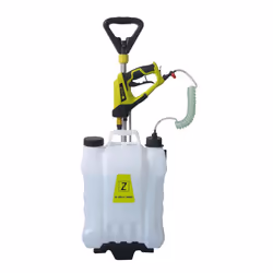 Zipper ZI-DS2V-AKKU, Pulvérisateur de jardin dorsal, 15 L, Noir, Vert, Blanc, 25 m², Extérieure, 4,9 kg