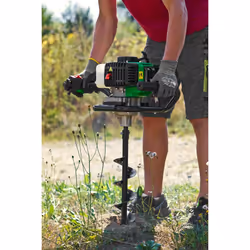 Zipper ZI-ELB70 tarière mécanique Essence 1500 W 11,5 kg