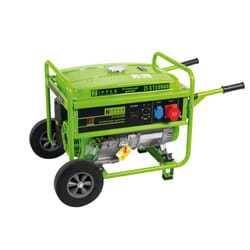 Zipper ZI-STE5500 groupe électrogène 5000 W 25 L Essence Noir, Vert
