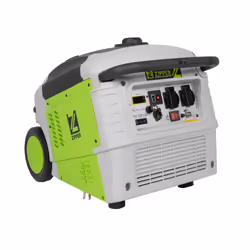 Zipper ZI-STE3000IV groupe électrogène 2800 W 10 L Essence Noir, Vert, Gris
