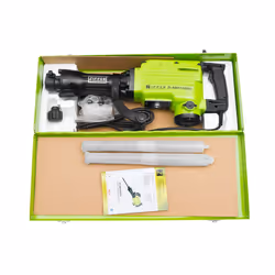 Zipper ZI-ABH1500D marteau de démolition Hex Noir, Vert clair 1500 W - Vue supplémentaire 4