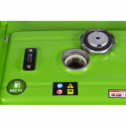 Zipper ZI-STE2800IV groupe électrogène 4500 W 5 L Essence Noir, Vert