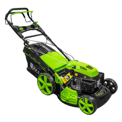 Zipper ZI-BRM508 tondeuse à gazon Essence Noir, Vert clair