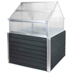 Serre de balcon tole d'acier 0,25 mm Zipper zi-bgwh169