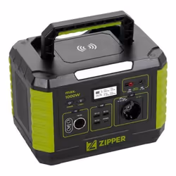 Zipper ZI-PS1000, Lithium-Ion (Li-Ion), Secteur, Allume-cigare, CC, Solaire, 999 Wh, Quick Charge 3.0, 1000 W, 230 W