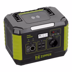 Zipper ZI-PS1000 station d'alimentation portable 8 Lithium-Ion (Li-Ion) 1000 W 8,7 kg