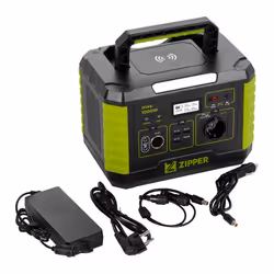 Zipper ZI-PS1000 station d'alimentation portable 8 Lithium-Ion (Li-Ion) 1000 W 8,7 kg