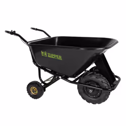 Zipper ZI-EWB300-160L, Chariot de jardin électrique, 4 roue(s), Noir, 160 L, 300 kg, 1120 mm