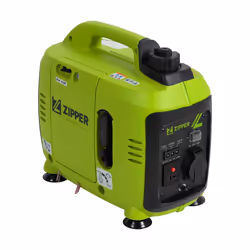 Zipper ZI-STE1000INV groupe électrogène 800 W 1,55 L Essence Noir, Vert