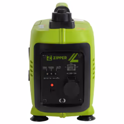 Zipper ZI-STE1000INV groupe électrogène 800 W 1,55 L Essence Noir, Vert