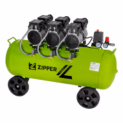 Zipper ZI-COM90SI compresseur pneumatique 2250 W 378 l/min Secteur