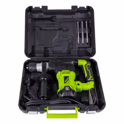 Zipper ZI-BHA1500DN perceuse 4250 tr/min SDS Plus 5,1 kg Noir, Vert clair - Vue supplémentaire 4