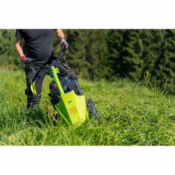 Zipper ZI-BM870ECO tondeuse à gazon Marcher derrière un tracteur tondeuse Essence Noir, Vert - Vue supplémentaire 4