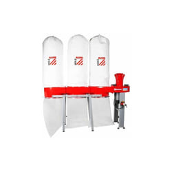Aspirateur à copeaux de bois 3 x 160 l - 400 v - 3800 w - Holzmann
